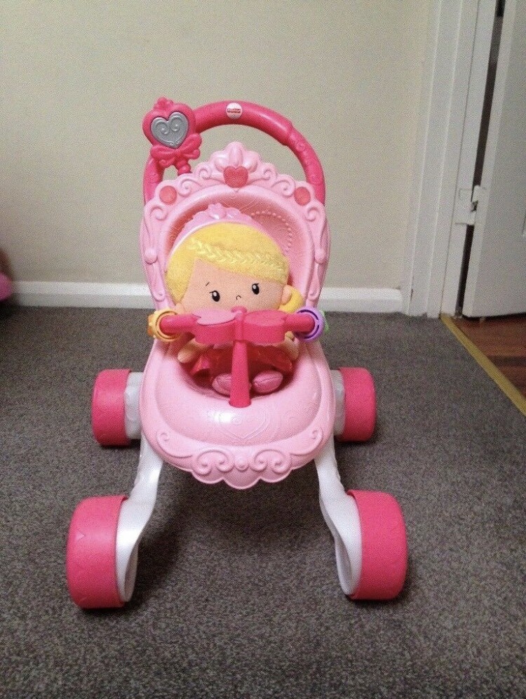 fisher price toy pram